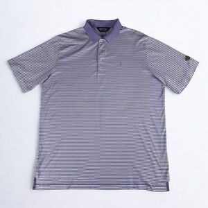 Polo Golf Ralph Lauren Shirt Mens XL Purple Stripe Short Sleeve Classic Fit